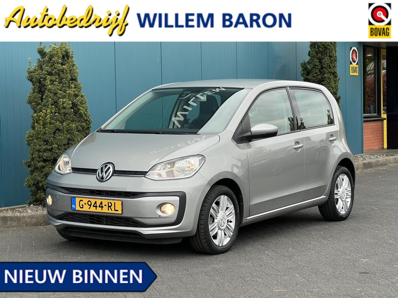 Volkswagen Up! - 1.0 BMT high up! CRUISE | AC | PDC | BLUETOOTH | ELEK.PAKKET | LMV - AutoWereld.nl