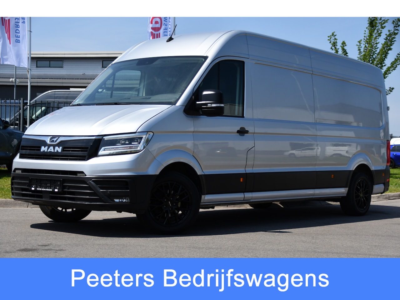 MAN TGE - 3.180 35 2.0 L4H3 PB Edition Cruise, Camera, Carplay, 177pk, LED, Clima, Trekhaak, Automaa - AutoWereld.nl