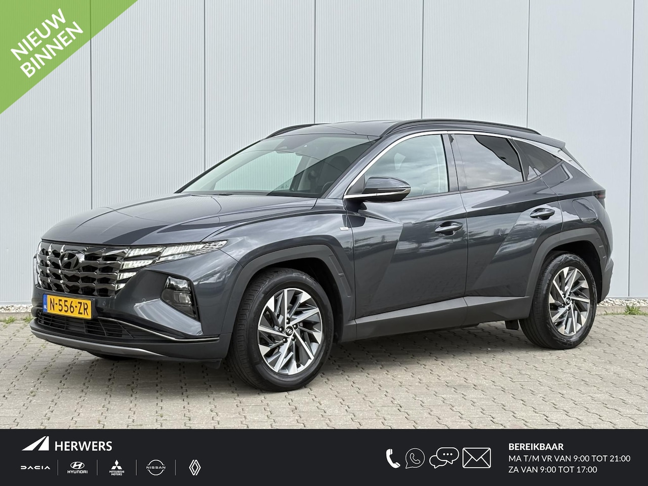 Hyundai Tucson - 1.6 T-GDI MHEV Comfort Smart / Android Auto/Apple Carplay / Lederen Bekleding / Navigatie - AutoWereld.nl