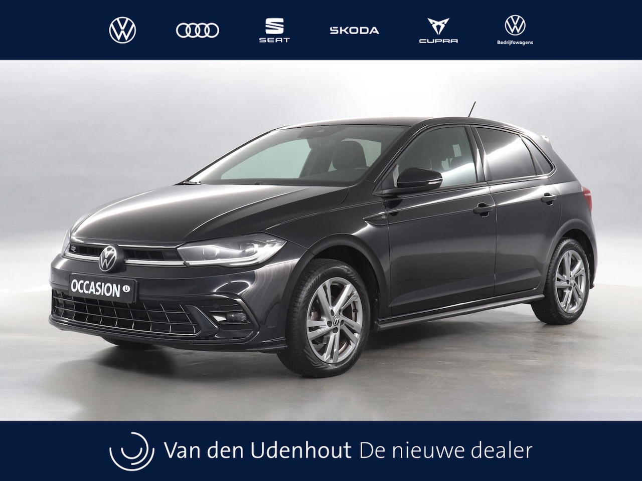 Volkswagen Polo - 1.0 TSI 95pk R-Line Business DSG / Navigatie / Stoelverwarming / Camera - AutoWereld.nl