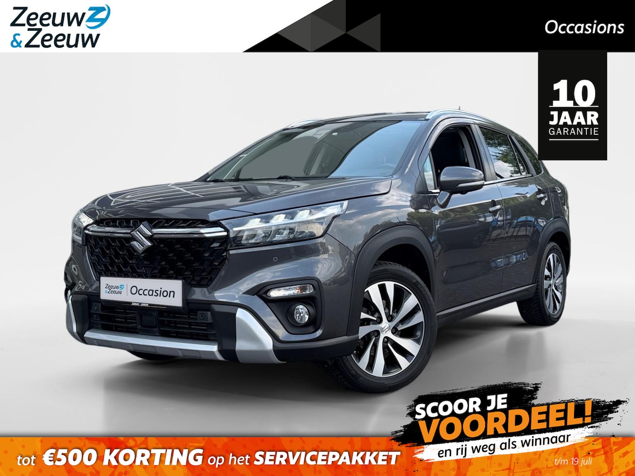 Suzuki S-Cross - 1.4 Boosterjet AllGrip Style Smart Hybrid | 360 Camera | Schruif/kantel dak | Navigatie | - AutoWereld.nl