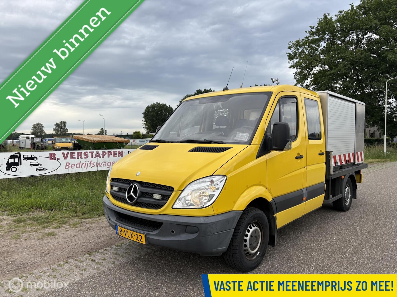 Mercedes-Benz Sprinter - 313 2.2 CDI 366 DC open laadbak - AutoWereld.nl