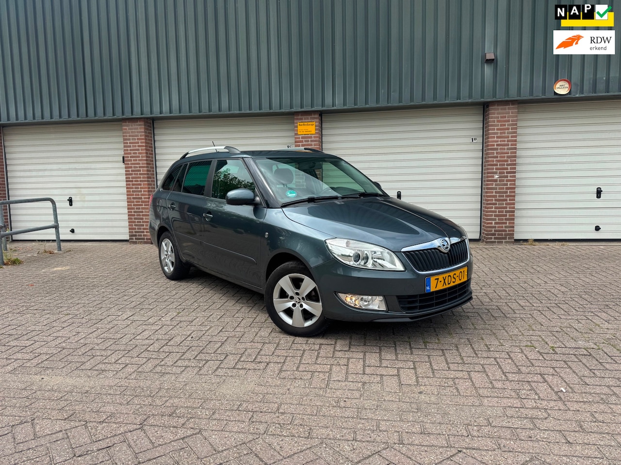 Skoda Fabia Combi - 1.2 TSI Drive Clima Navi Bj 2014 - AutoWereld.nl