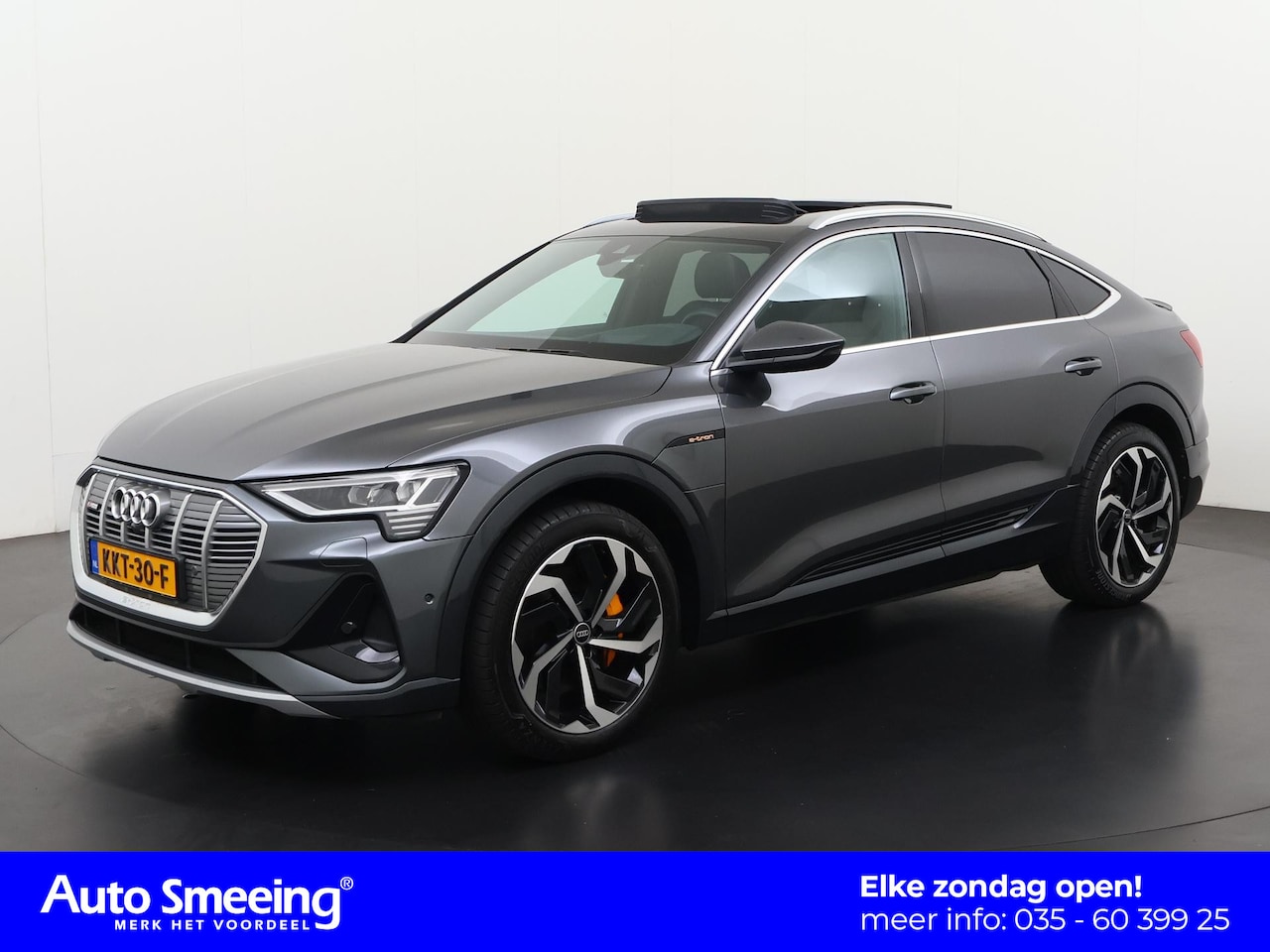 Audi e-tron Sportback - 55 quattro S edition 95 kWh | SOH 95% | Panoramadak | Head Up | Trekhaak | Zondag Open! - AutoWereld.nl