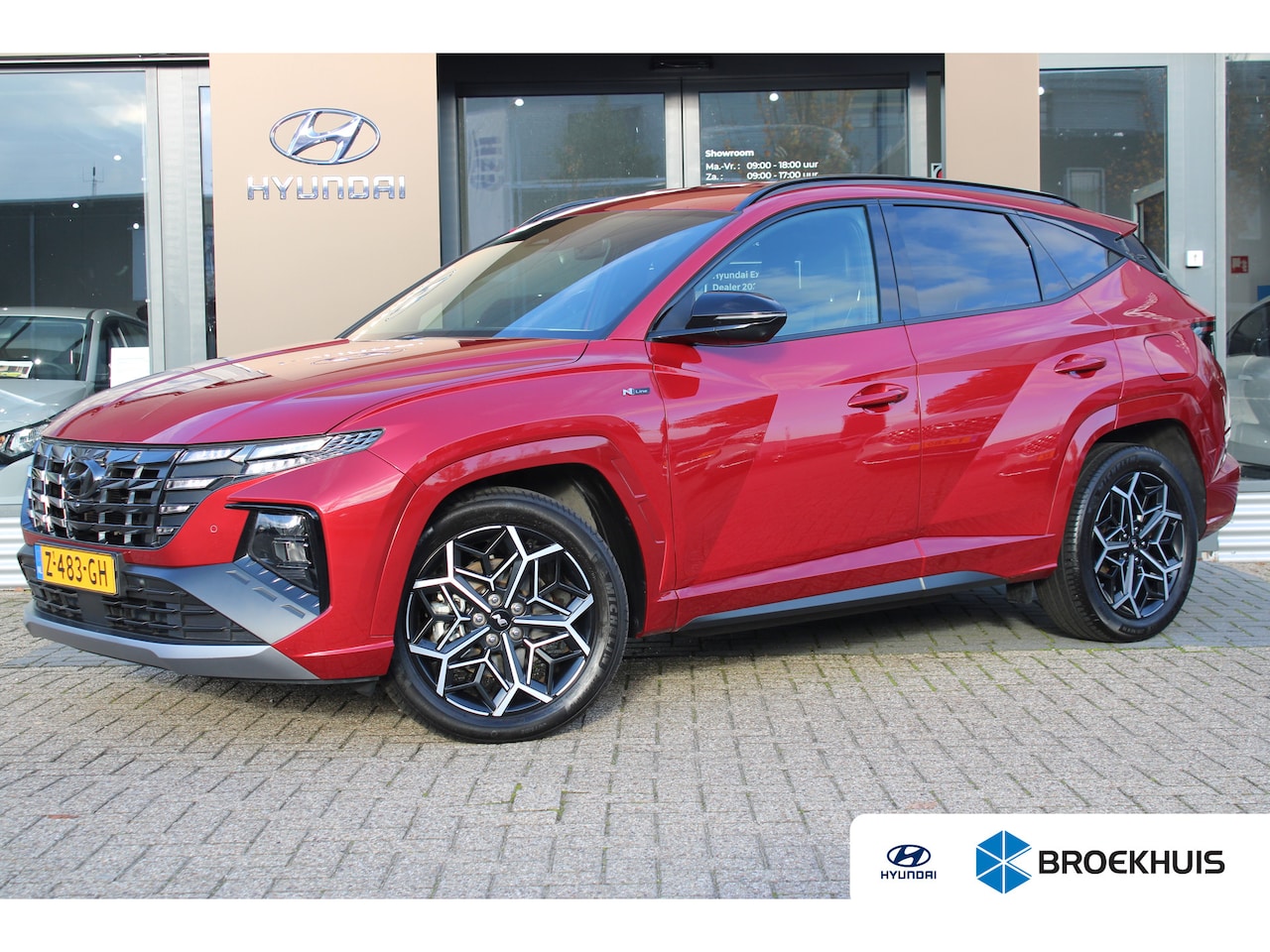 Hyundai Tucson - 1.6 T-GDI PHEV N Line 4WD | Cruise control adaptief met Stop&Go | Dodehoekdetectie met cor - AutoWereld.nl