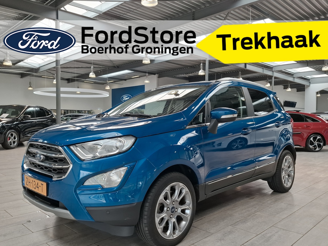 Ford EcoSport - EcoBoost 125pk Titanium | Trekhaak | Winterpack | Camera | Dodehoek detectie | B&O audio | - AutoWereld.nl