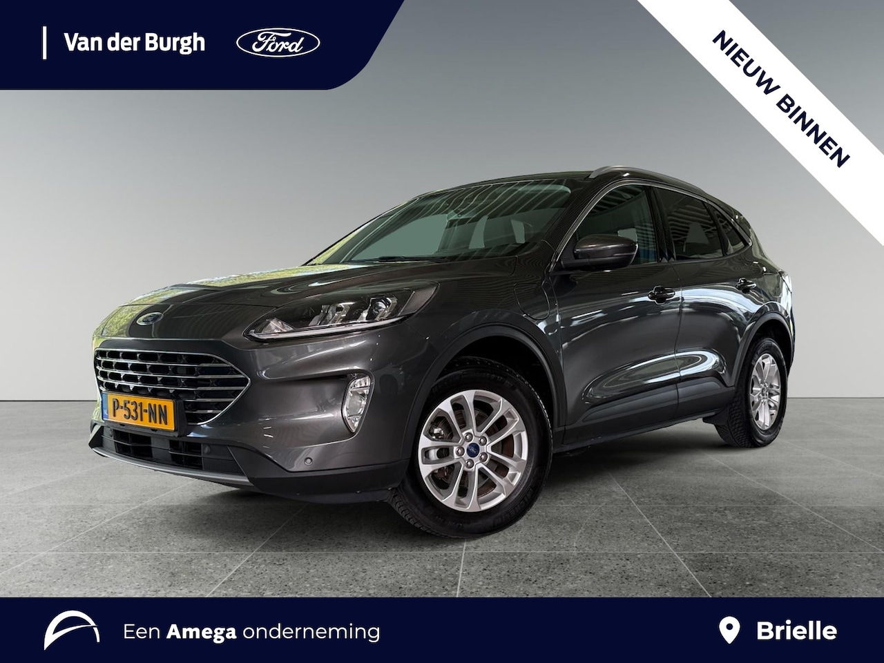 Ford Kuga - 2.5 PHEV Titanium 225PK Winter Pack - Achteruitrijcamera - Navigatie - AutoWereld.nl