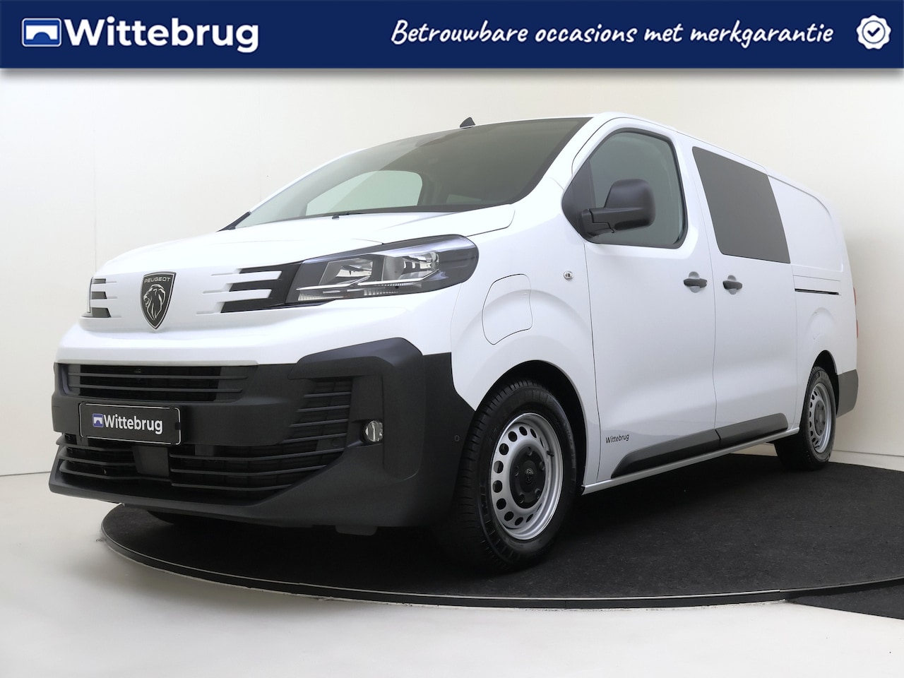 Peugeot e-Expert - EV L3 136PK DC 75 kWh Navigatie | Apple Carplay | Parkeerhulp | Camera | Dubbele Cabine | - AutoWereld.nl