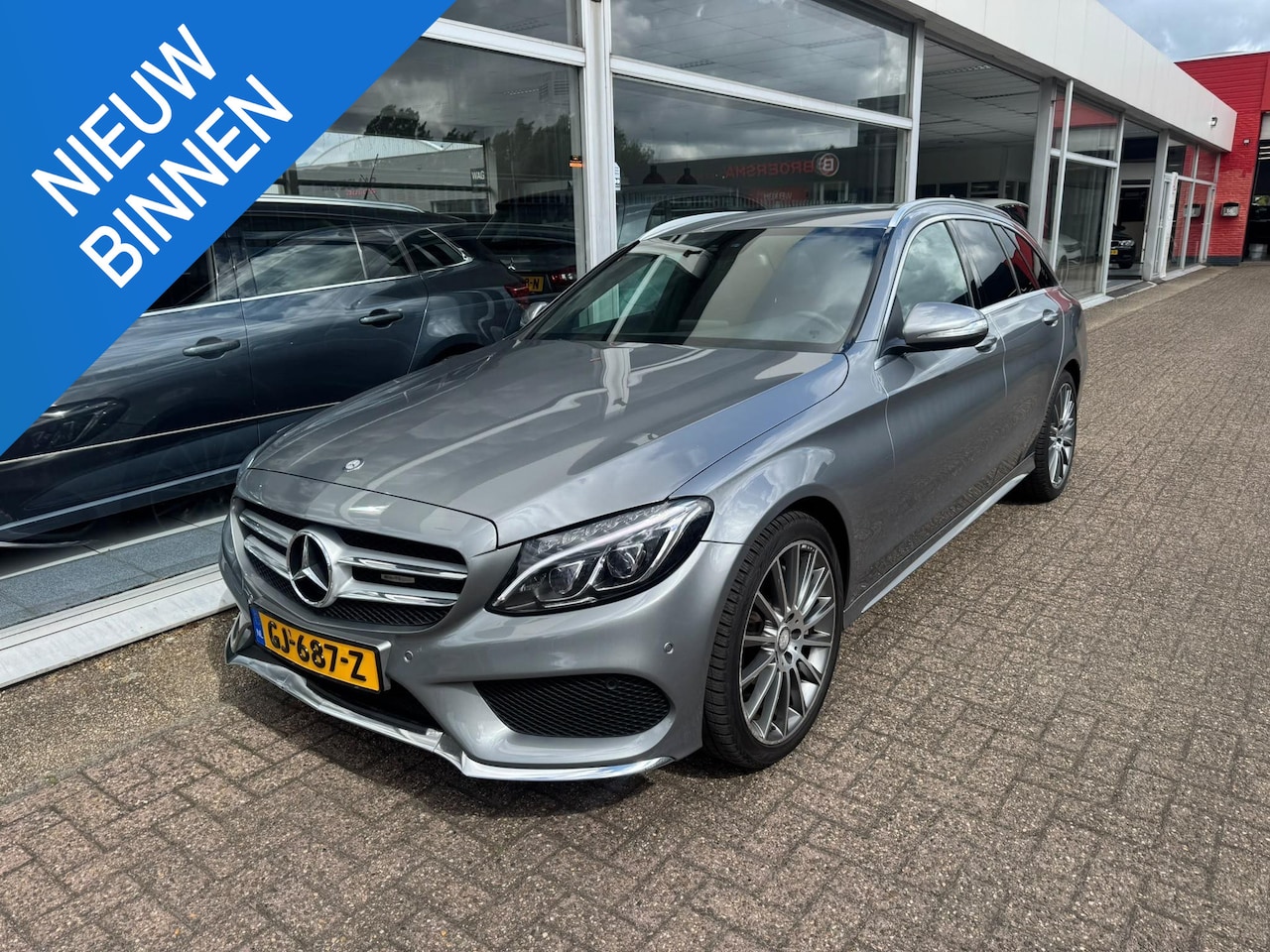 Mercedes-Benz C-klasse Estate - 350 e Lease Edition | Hybride| Automaat | Climate control | Elektrische ramen | Navigatie - AutoWereld.nl