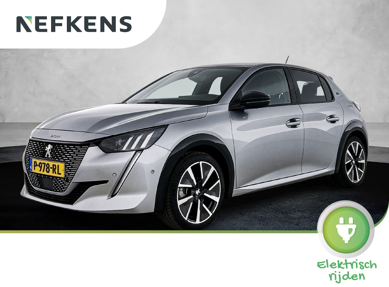 Peugeot e-208 - EV GT Pack 50 kWh 136pk | Navigatie | Panoramadak | Achteruitrijcamera | Leder/Alcantara | - AutoWereld.nl