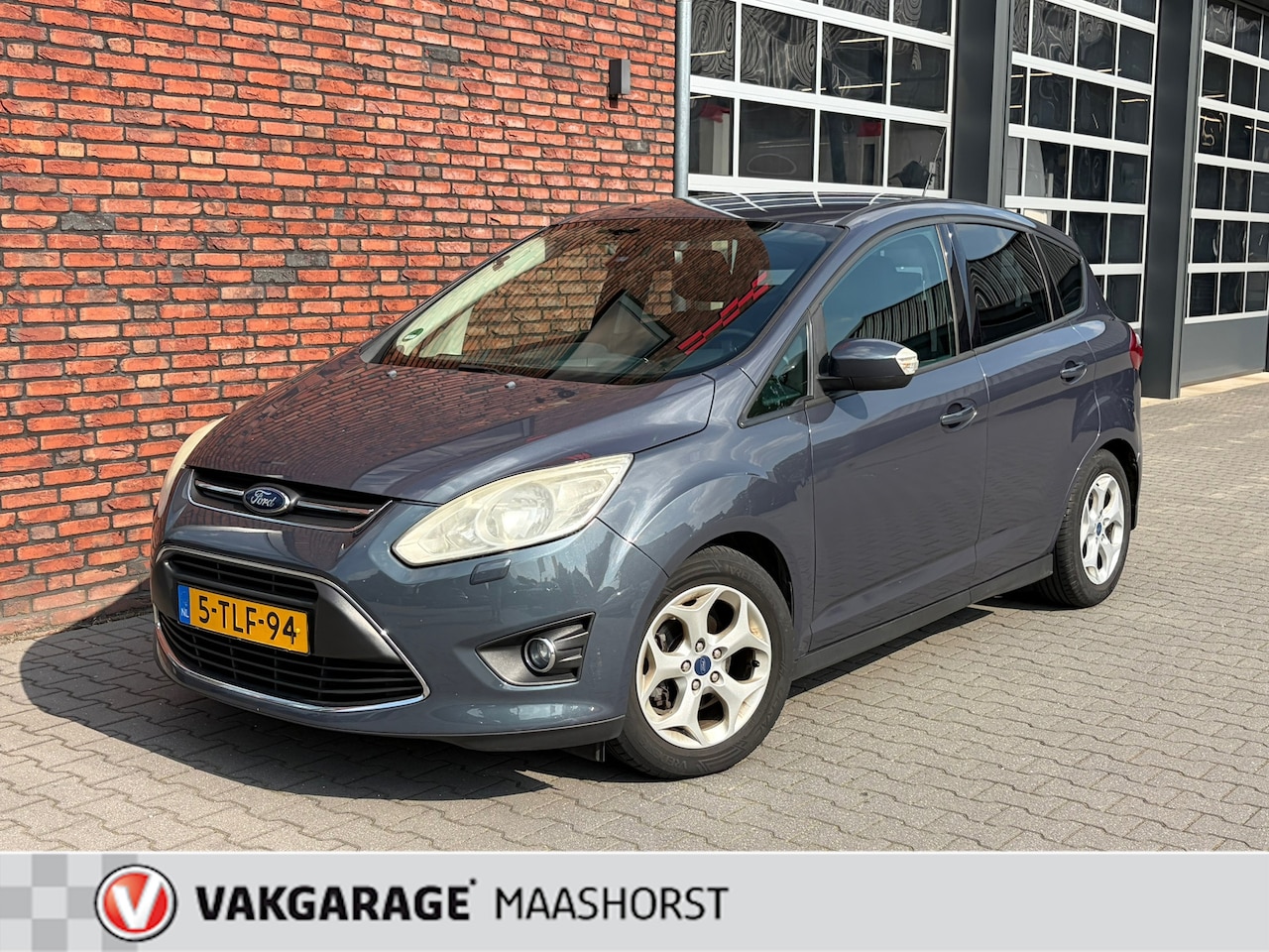 Ford C-Max - 1.6 Titanium ParkeerSensoren/Clima/Airco/Cruise/Trekhaak/DAB - AutoWereld.nl