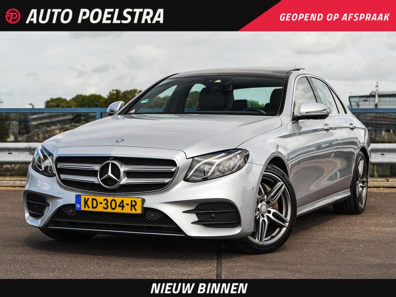 Mercedes-Benz E-klasse - 200 AMG Line | Panoramadak | Leder | 360 Camera | Widescreen | LED | Apple CarPlay Android - AutoWereld.nl