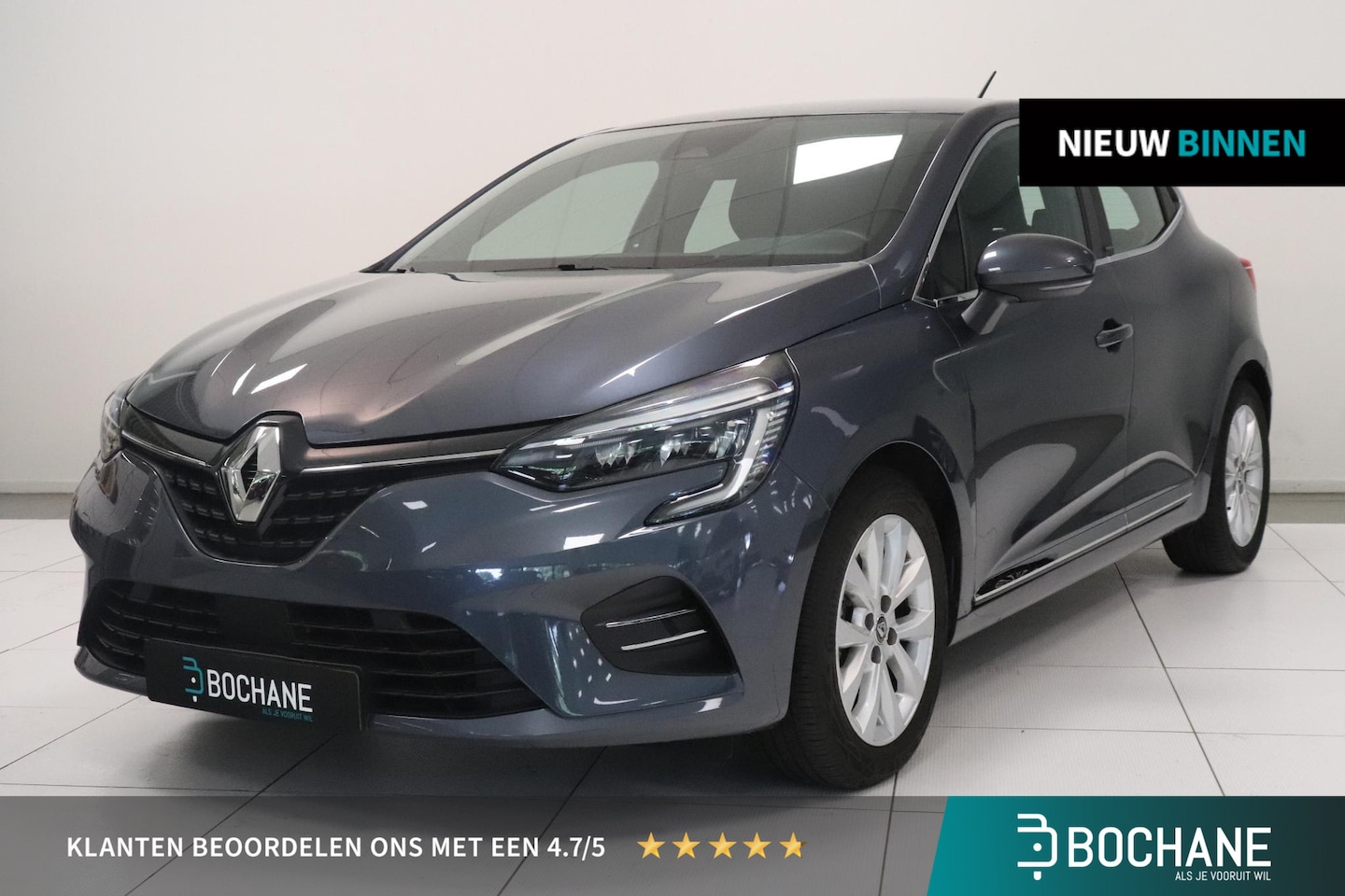 Renault Clio - 1.6 E-Tech Hybrid 140 Intens | Climate control | AppleCarplay AndroidAuto Navigatie | Park - AutoWereld.nl