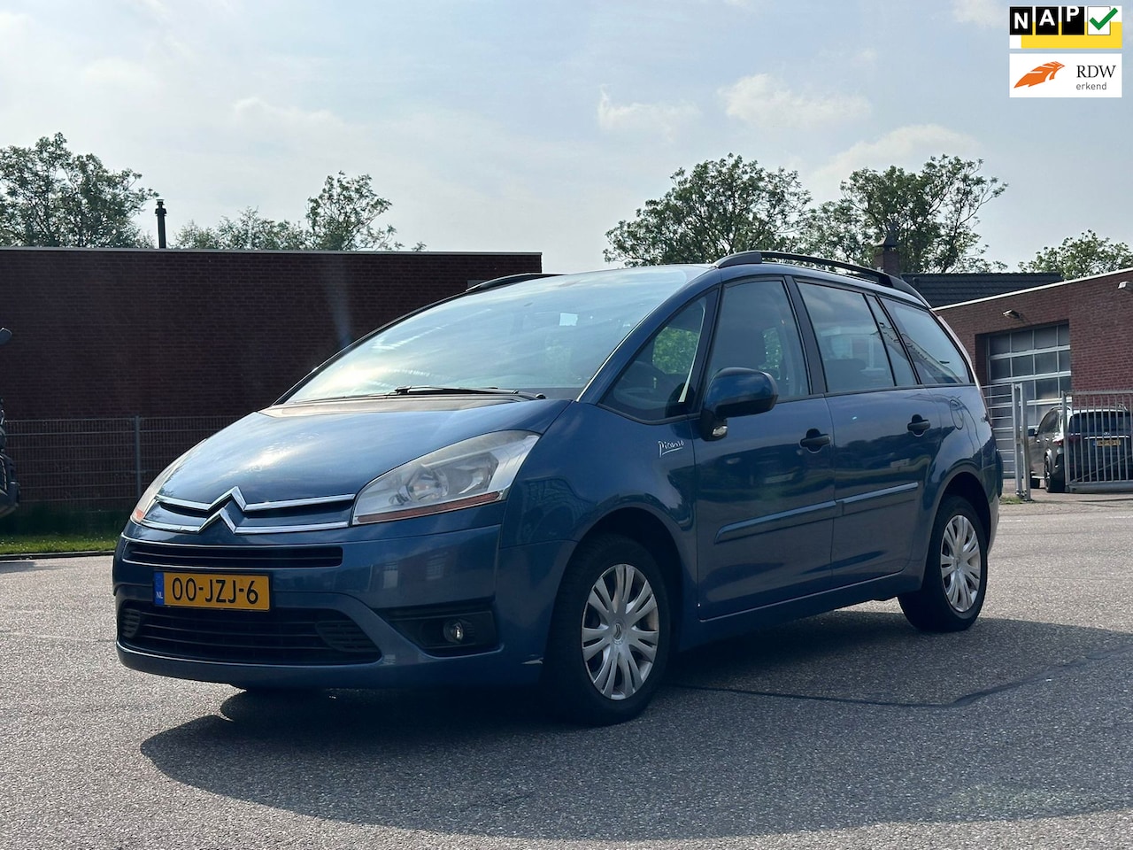 Citroën Grand C4 Picasso - 1.6 VTi Anniversaire 7 persoons*Cruise*Trekhaak*NAP*Clima*Elektrische ramen* - AutoWereld.nl