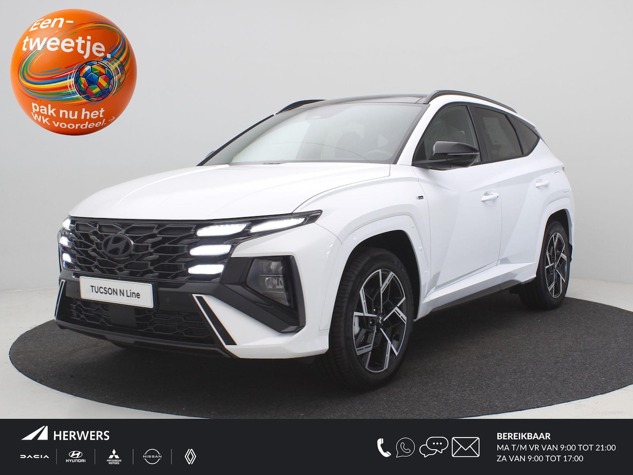 Hyundai Tucson - 1.6 T-GDI PHEV N Line Business Sky / € 4.000,- Voordeel Op Nieuwprijs / Prijs is rijklaar - AutoWereld.nl