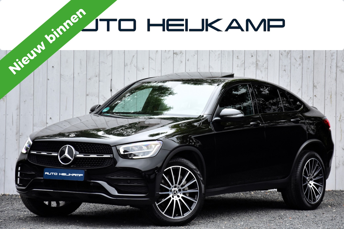 Mercedes-Benz GLC-klasse Coupé - 300e 4MATIC Business Solution AMG | Schuif/Kanteldak | Led | Leer | - AutoWereld.nl