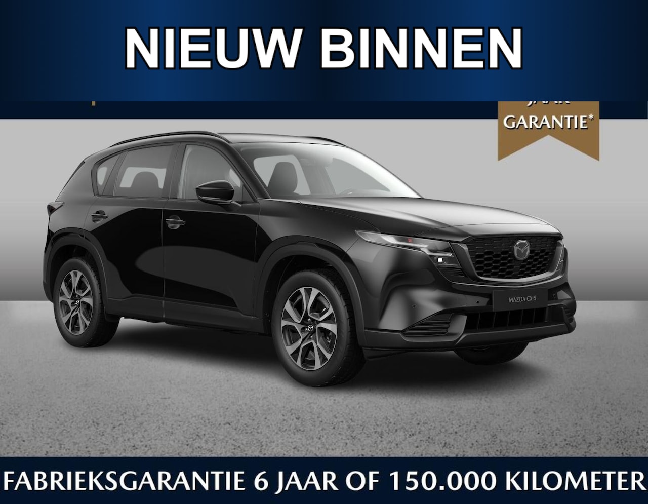 Mazda CX-5 - 2.5 automaat E-Sky G 141 M Hybrid Exclusive-Line | Juli leverbaar - AutoWereld.nl