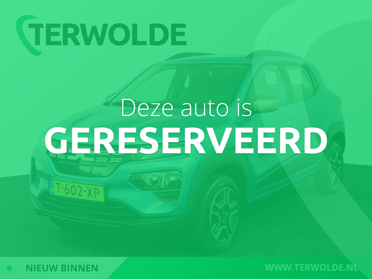 Dacia Spring - Extreme | Parkeercamera | Navigatie | - AutoWereld.nl