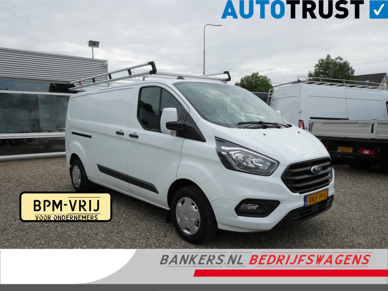 Ford Transit Custom - 2.0 TDCI 130PK, L2, Hybride, Airco - AutoWereld.nl