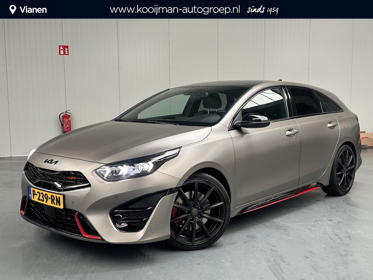 Kia Pro cee'd - 1.6 T-GDi GT Snelste uitvoering, GT, 205PK! Sportuitlaat, WRAP, originele kleur zwart kan - AutoWereld.nl