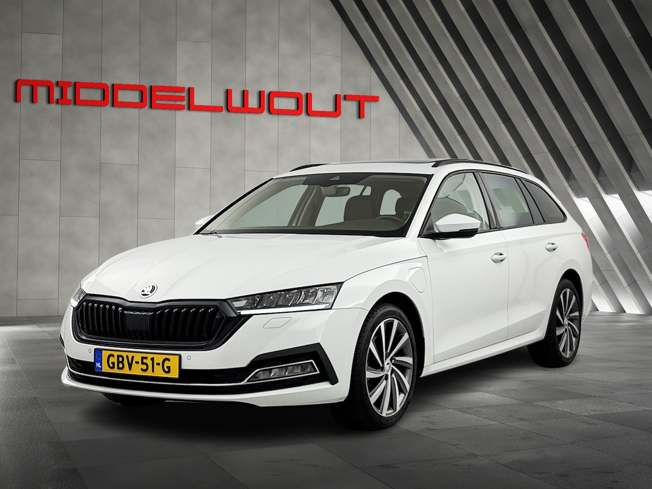 Skoda Octavia Combi - 1.4 TSI PHEV Business Sport+ Pano-dak/Memory/Canton - AutoWereld.nl
