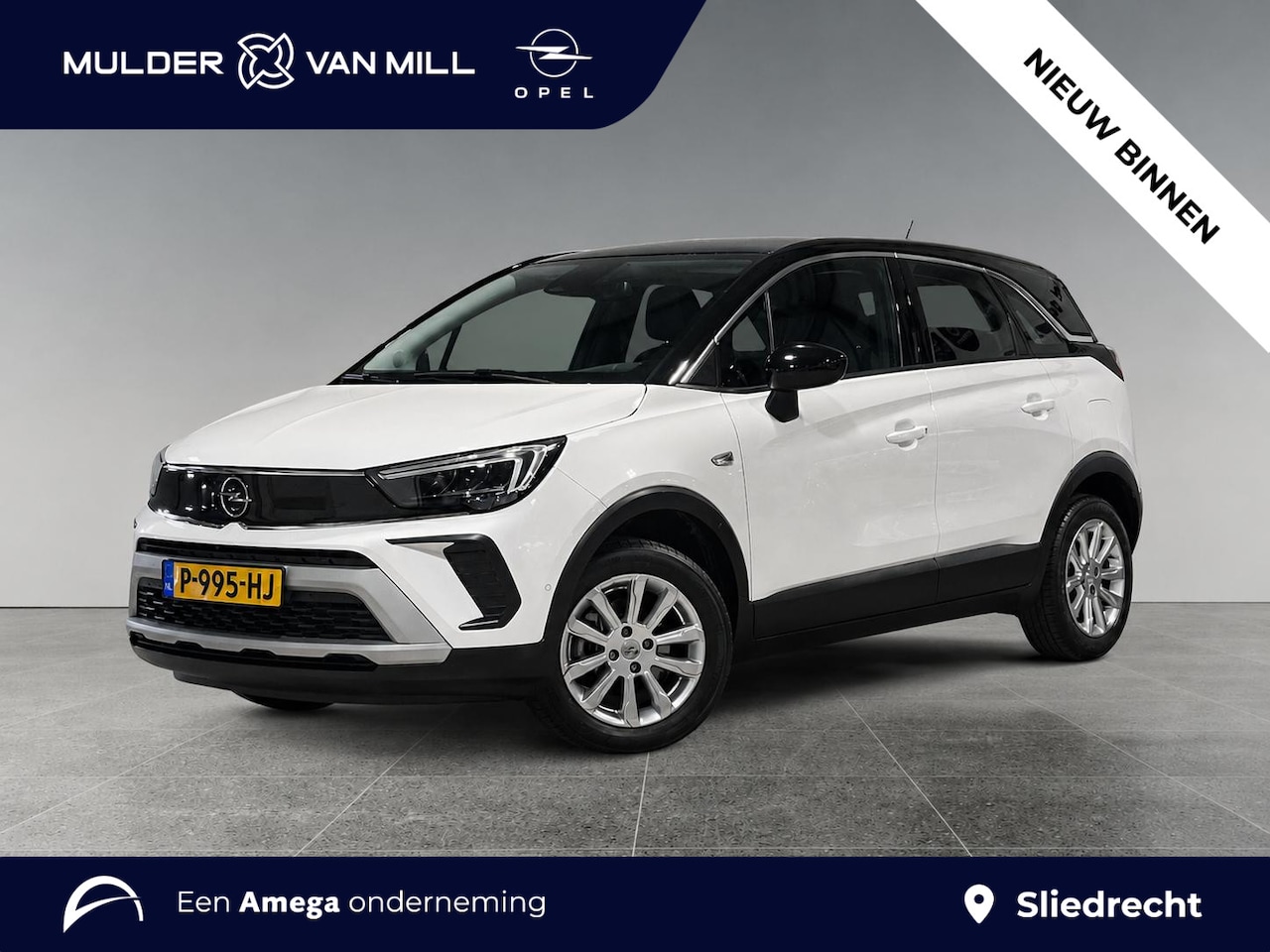 Opel Crossland - Elegance 1.2 Turbo 110pk | NAPPA LEDER | TREKHAAK | SET WINTERBANDEN | DODEHOEKBEW. | STOE - AutoWereld.nl