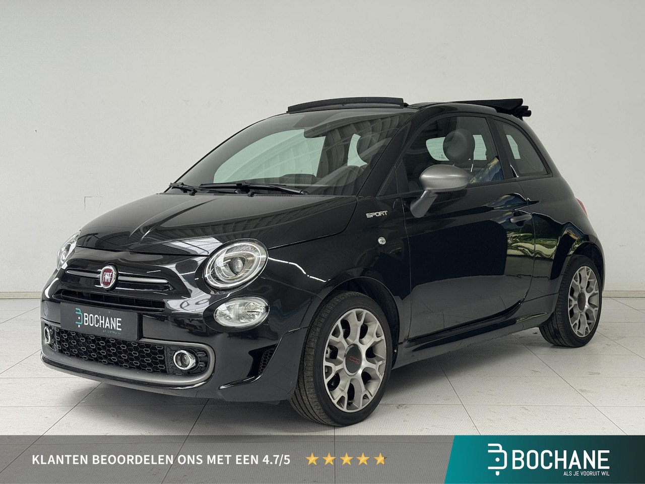 Fiat 500 C - 1.0 Hybrid Sport | Parkeersensoren | Cruise Control | Climate Control | Bluetooth | - AutoWereld.nl
