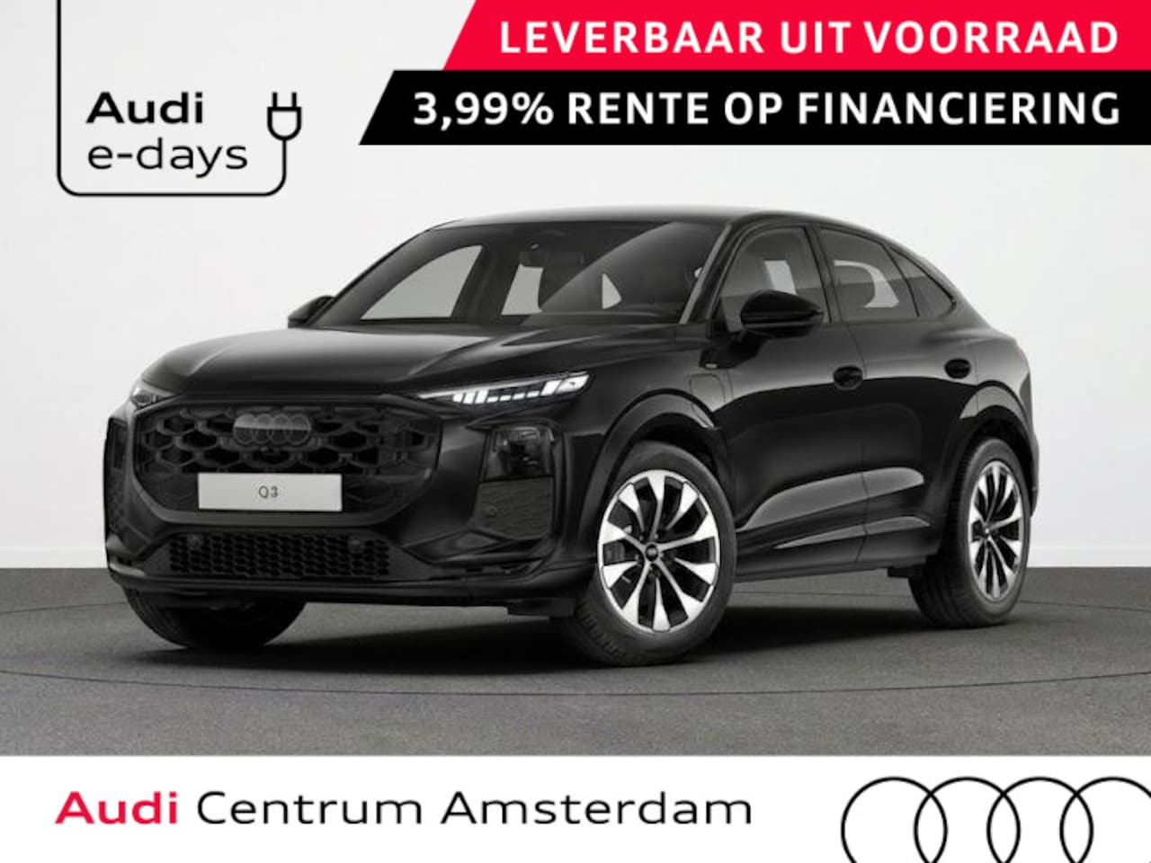 Audi Q3 Sportback - S edition e-hybrid 272 pk | Techniekpakket plus | Panorama-glasdak | Optiekpakket zwart-gl - AutoWereld.nl