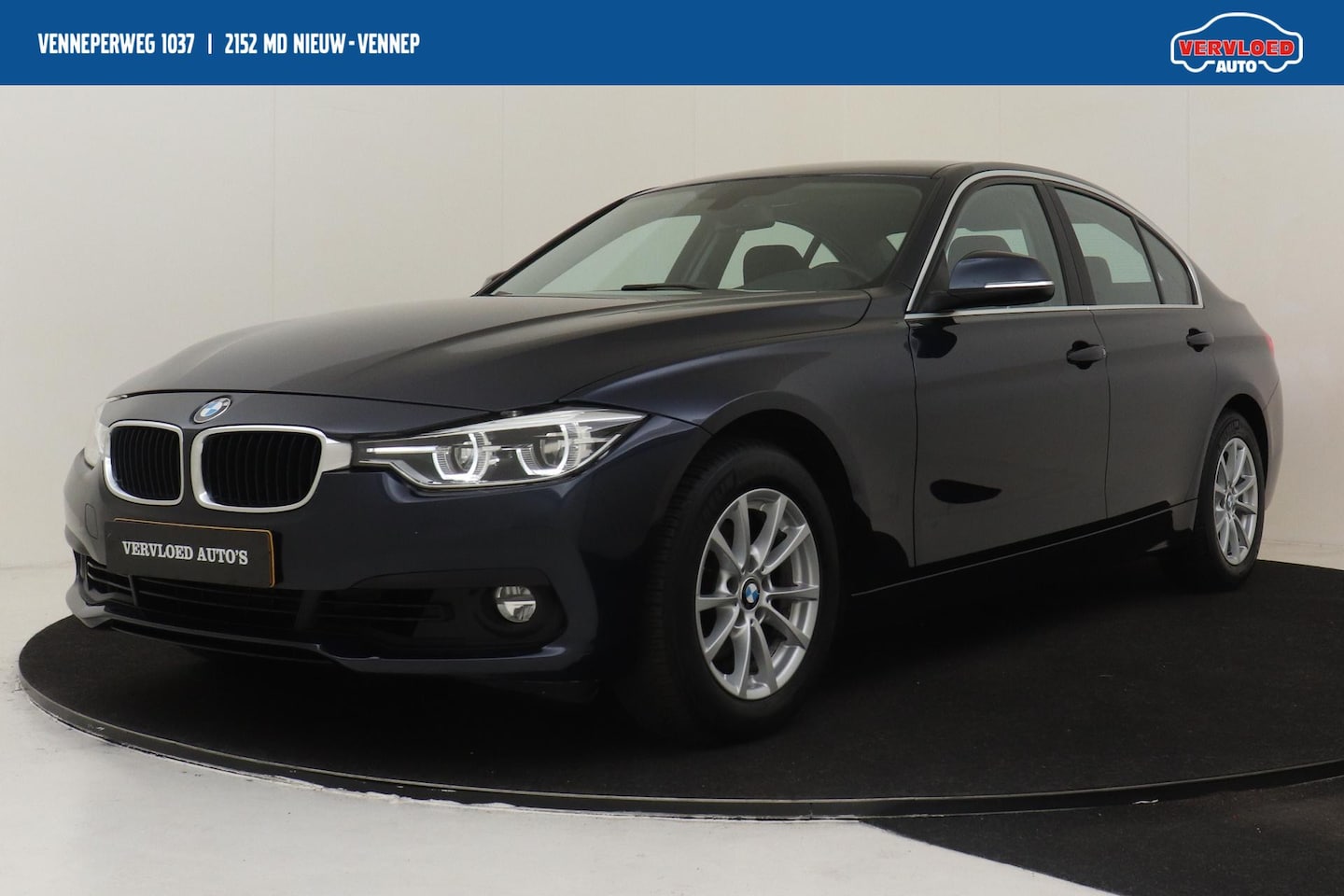BMW 3-serie - 318I AUT. ADVANTAGE -CRUISE|PDC|NAVI|SPORTSTUUR|LED|16" - AutoWereld.nl