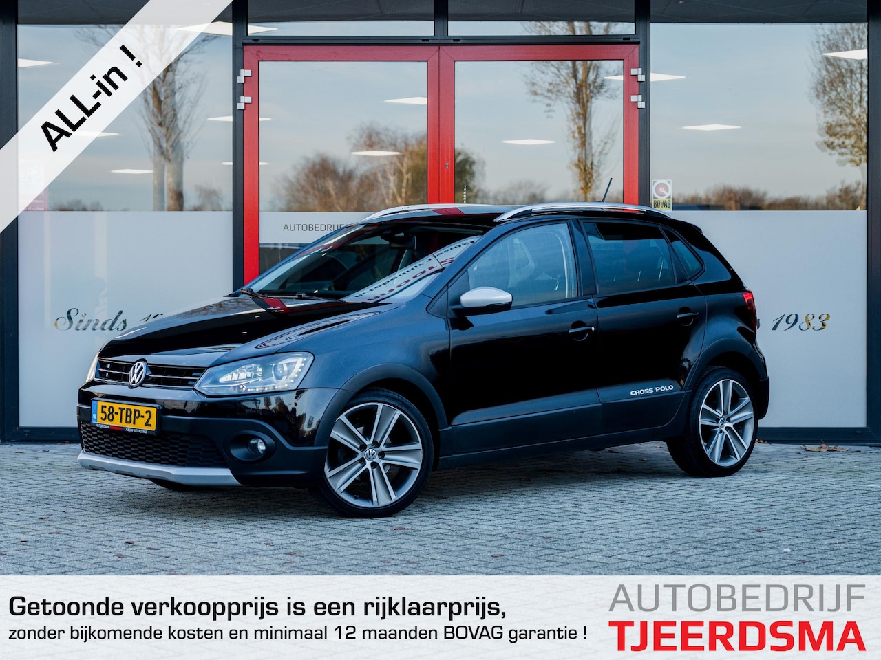 Volkswagen Polo - 1.2 TSI Cross | Trekhaak | Origineel NL | Navigatie | Stoelverwarming | Parkeersensoren | - AutoWereld.nl