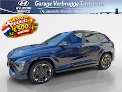 Hyundai Kona Electric - N Line 64.8 kWh | Leder/alcantara | 360 camera | Elek. kofferbak