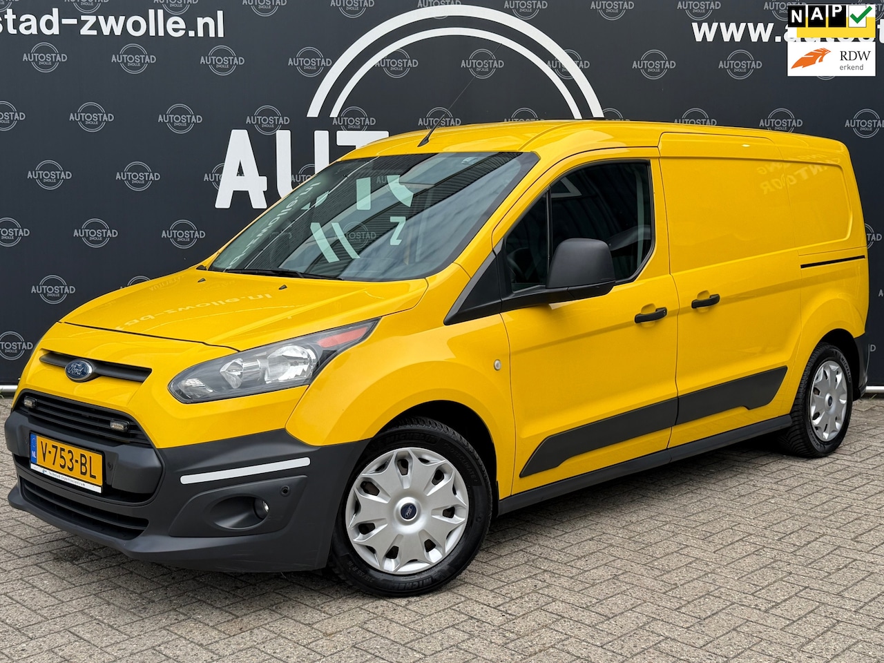 Ford Transit Connect - 1.5 TDCI L2 Trend HP EURO 6 / Automaat / 3 Zits / NL-Auto / 1ste Eigenaar / NAP / APK / Ai - AutoWereld.nl