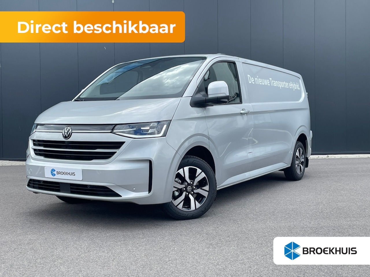 Volkswagen Transporter - 2.5 e-Hybrid | IQ-Light | Trekhaak | 4-Seizoenen Banden | Achterdeuren - AutoWereld.nl