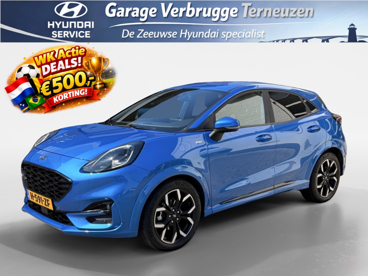 Ford Puma - 1.0 Ecoboost Hybrid ST-Line X | Navigatie | Carplay | Camera | B - AutoWereld.nl