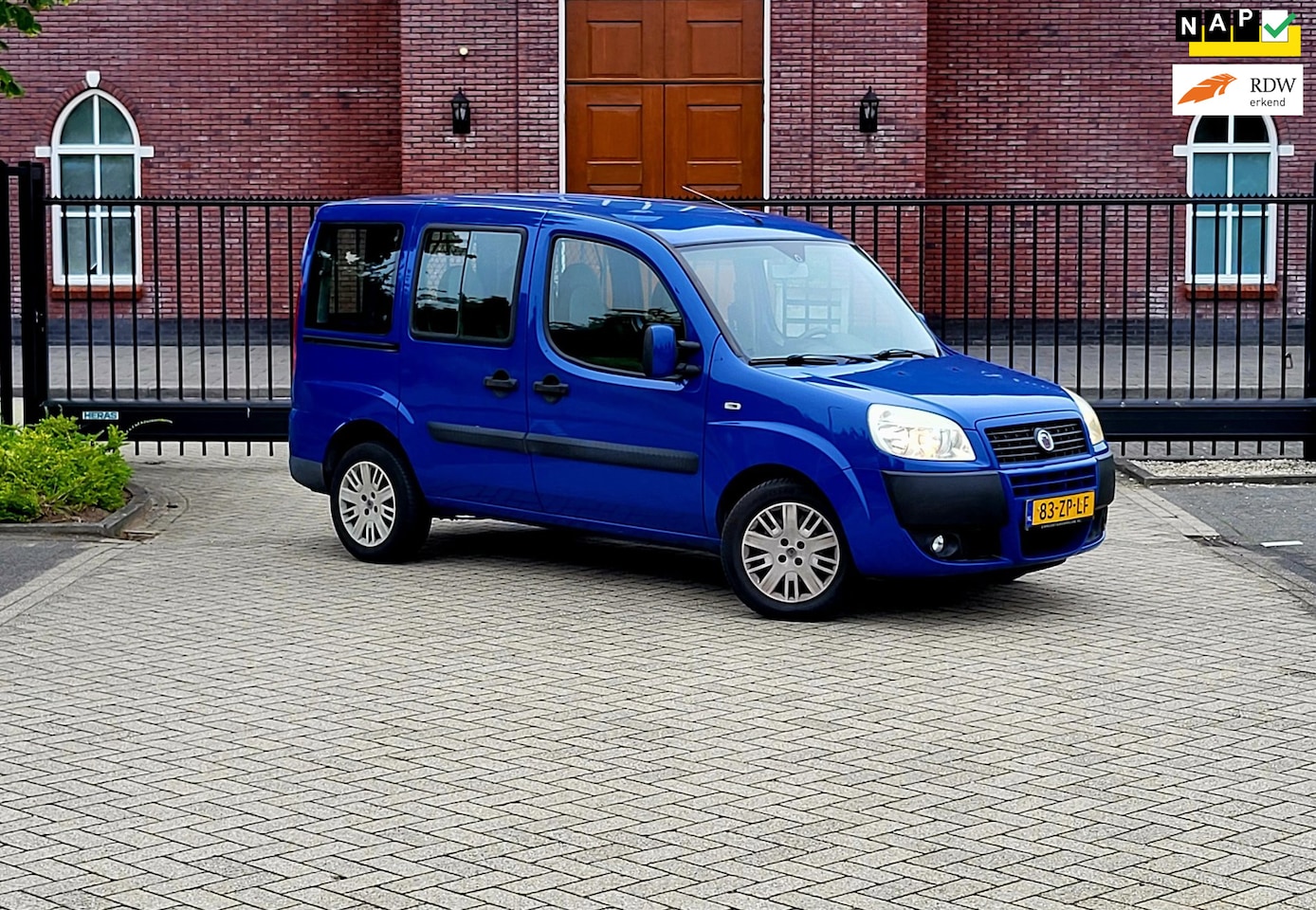 Fiat Doblò - 1.4 Dynamic / Airco / Trekhaak / Nap / Hoge instap - AutoWereld.nl
