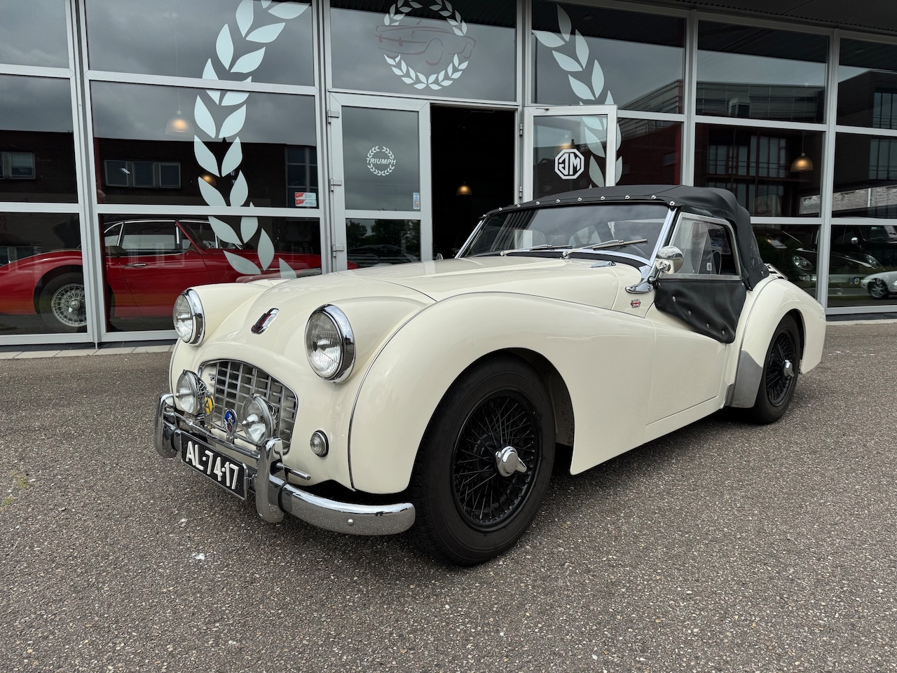 Triumph TR3 - TR3 1957 overdrive - AutoWereld.nl