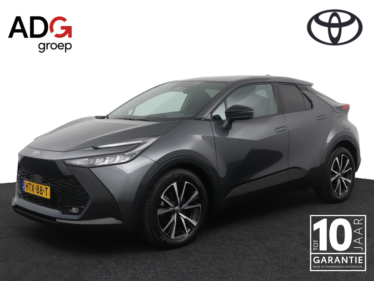 Toyota C-HR - 1.8 Hybrid 140 Dynamic | Parkeersensoren | Keyless | Dodehoek detectie | - AutoWereld.nl