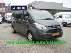 Ford Transit Custom - L2 Dubbele Cabine 177936 km bj 16