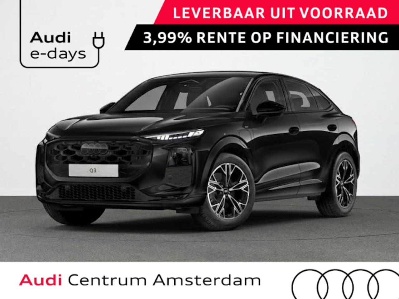 Audi Q3 Sportback - S edition e-hybrid 272 pk | Techniekpakket plus | Optiekpakket zwart-glanzend | Trekhaak m - AutoWereld.nl