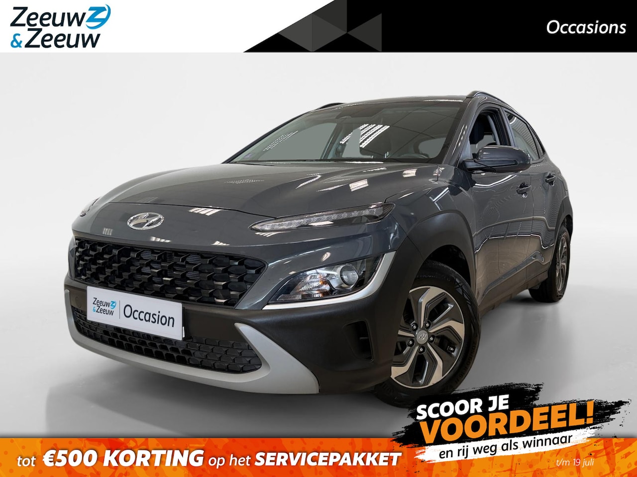 Hyundai Kona - 1.6 HYBRID | AUTOMAAT | COMFORT | APPLE CARPLAY | CAMERA | - AutoWereld.nl