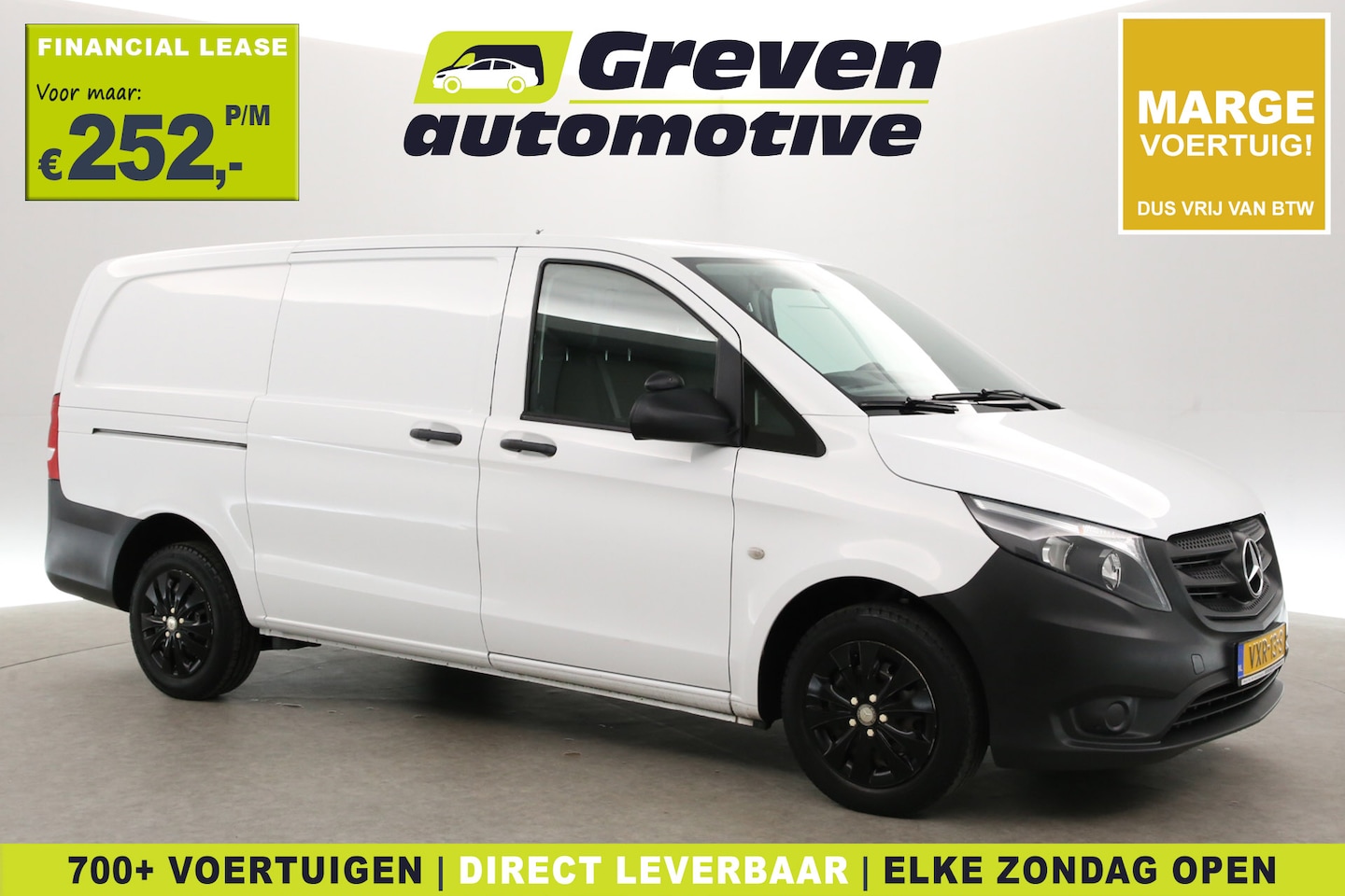 Mercedes-Benz Vito - 111 CDI Lang | MARGE | 3 Zits | Airco | Cruise | Stoelverw. - AutoWereld.nl