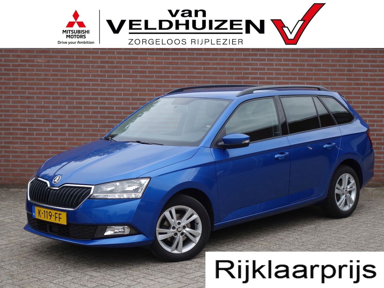 Skoda Fabia Combi - 1.0 TSI Ambition | Apple CarPlay | Trekhaak - AutoWereld.nl