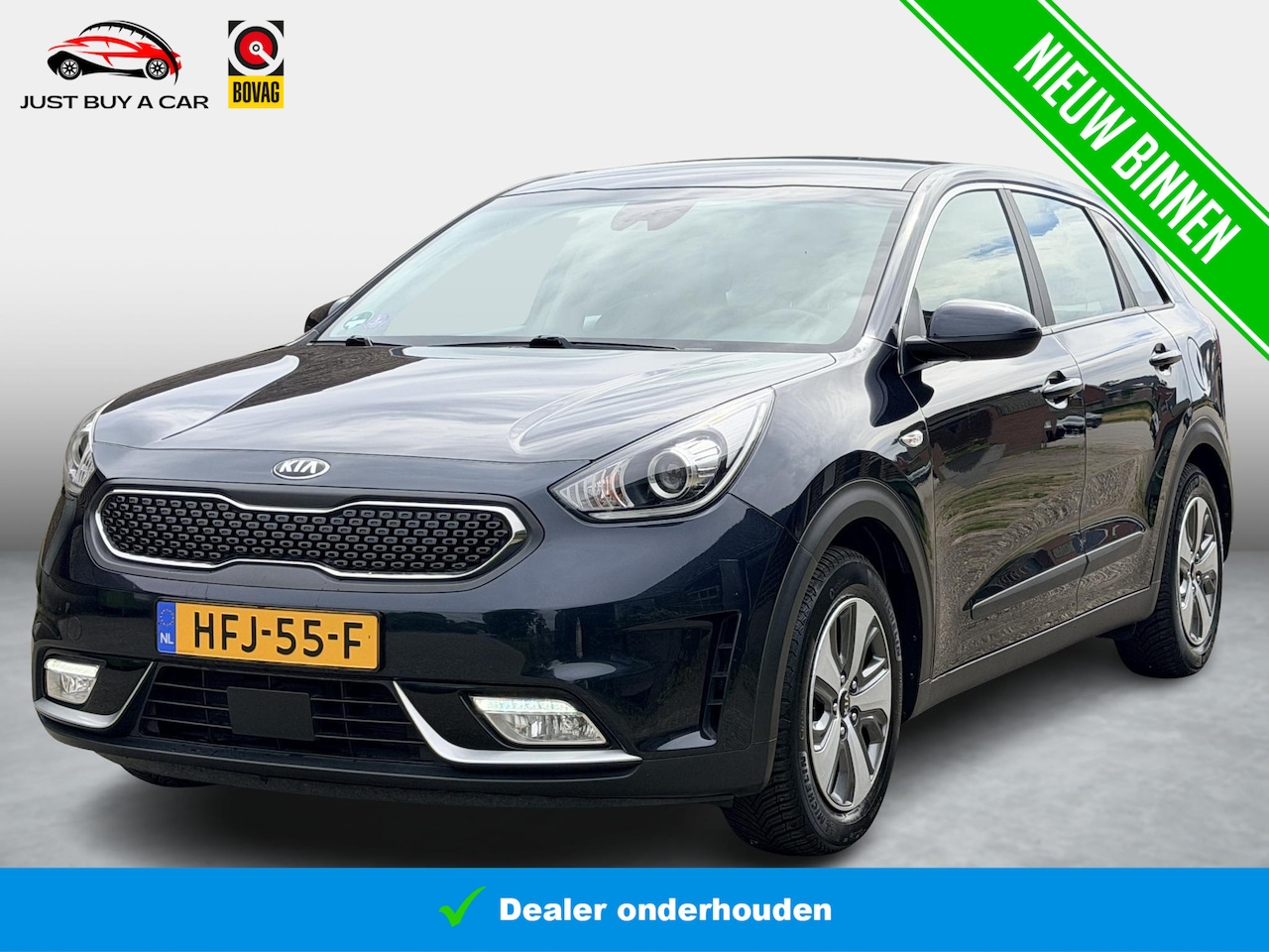 Kia Niro - 1.6 GDi Hybrid ComfortLine / Trekhaak / 1e Eigenaar / Cruise / Bluetooth / Full-LED / - AutoWereld.nl
