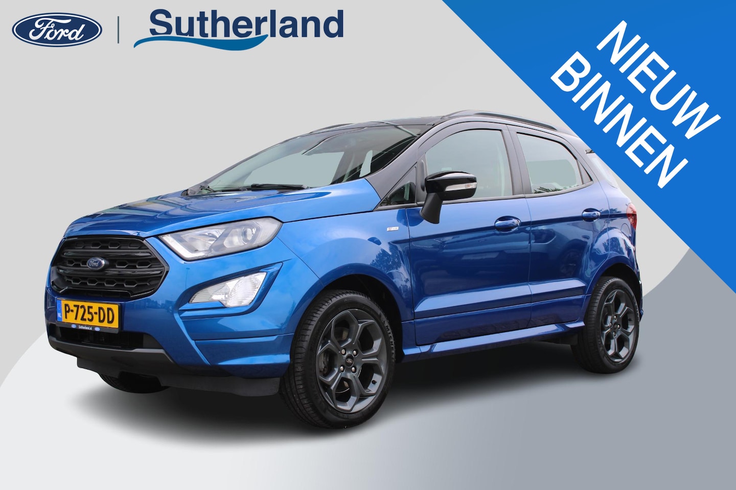 Ford EcoSport - 1.0 EcoBoost ST-Line Black | Cruise Control | Navigatie | Parkeersensoren | Lichtmetalen V - AutoWereld.nl