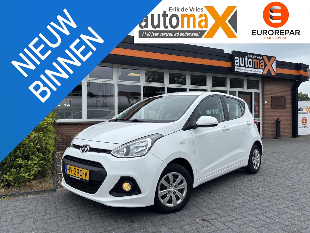 Hyundai i10 - 1.0i i-Motion Comfort |NAP|Airco|Cruise| - AutoWereld.nl