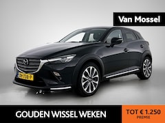 Mazda CX-3 - 2.0 SkyActiv-G 120 GT-M | TREKHAAK | LEER | CAMERA | NAVIGATIE | HEAD-UP | STOEL-STUURWIEL