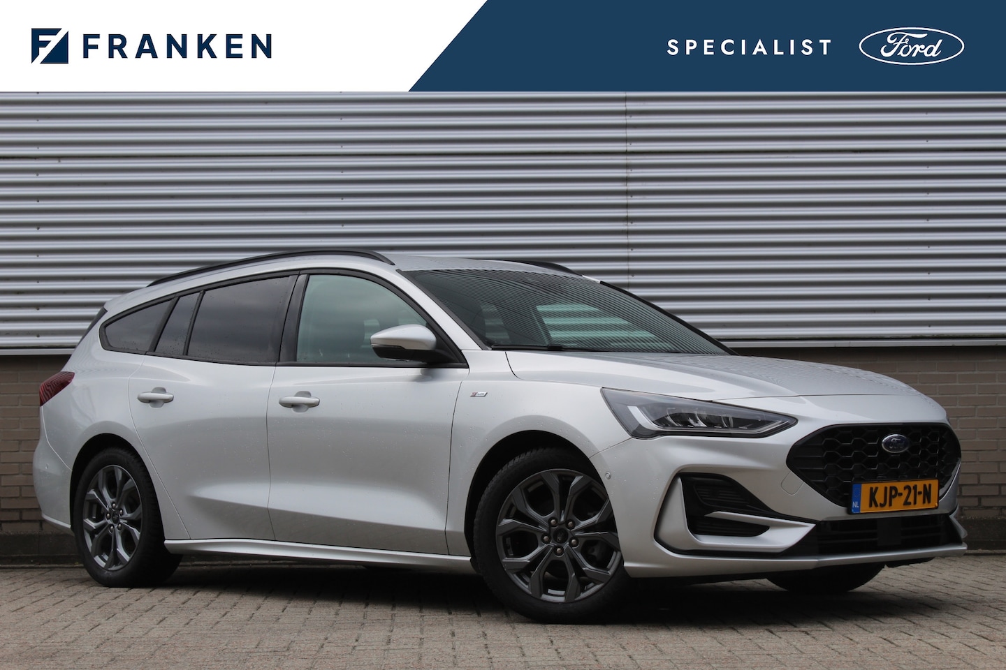 Ford Focus Wagon - 1.0 EcoBoost Hybrid ST Line X | Leder UNIEK! | Head-up | Adaptieve cruise | Trekhaak | Win - AutoWereld.nl