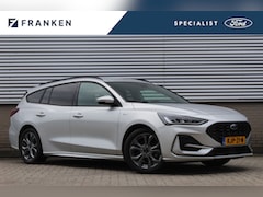 Ford Focus Wagon - 1.0 EcoBoost Hybrid ST Line X | Leder UNIEK | Head-up | Adaptieve cruise | Trekhaak | Wint