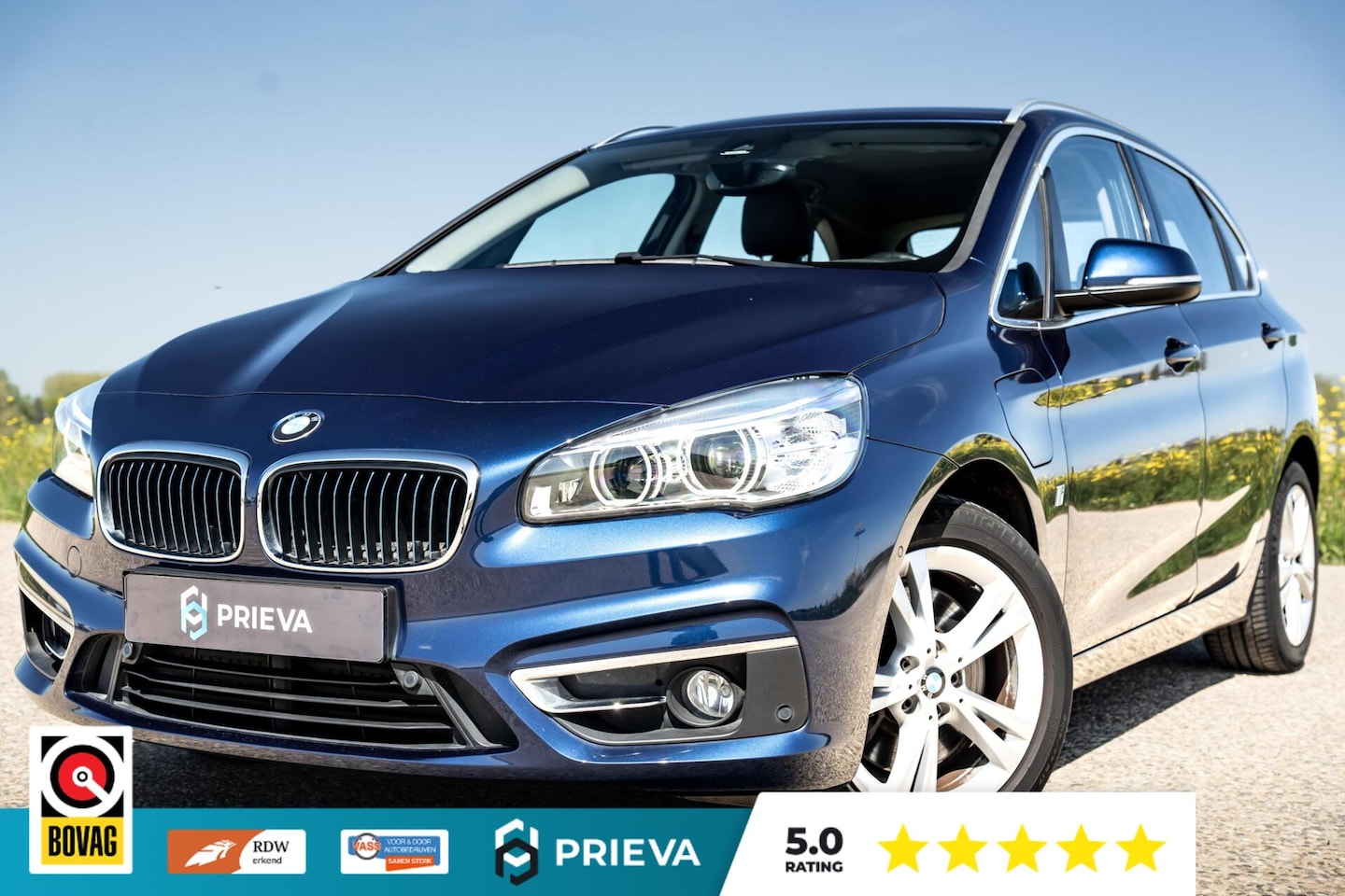 BMW 2-serie Active Tourer - 225xe Luxury Line LED/LEDER/MEMORY - AutoWereld.nl
