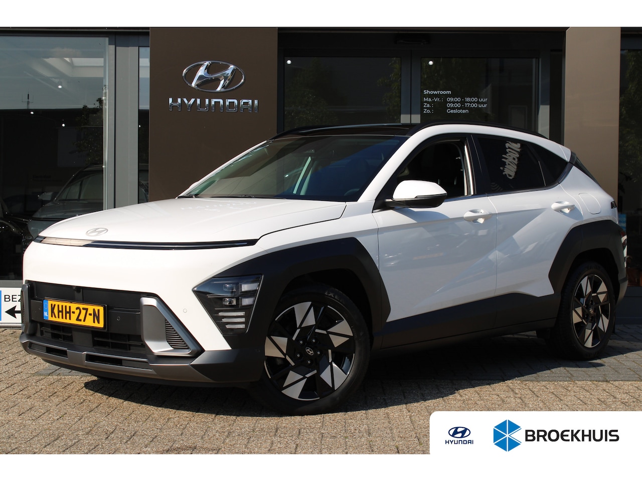 Hyundai Kona - 1.6 GDI HEV Premium Sky | Achteruitrijcamera | Apple Carplay/Android Auto|telefoonintegrat - AutoWereld.nl